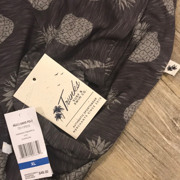 Trunks Hawaiian Pineapple polo - Picture 3 of 4